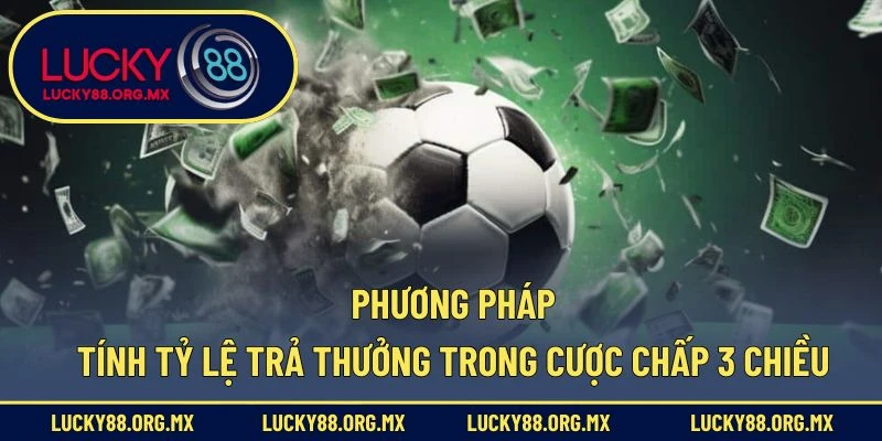 Phương pháp tính tỷ lệ trả thưởng trong cược chấp 3 chiều